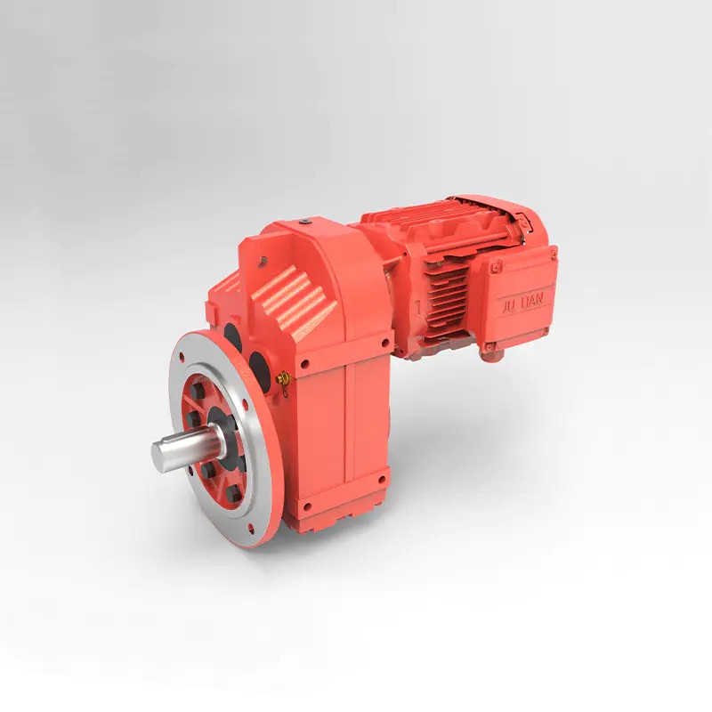 La serie JF Serie Paralel-Helical Gear Reducer promueve la operación de alta carga de equipos industriales